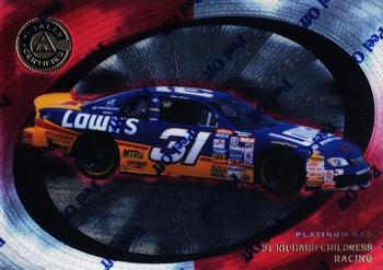 1997 Pinnacle Totally Certified #48 #31 Richard Childress Racing Front