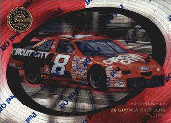 1997 Pinnacle Totally Certified #67 Hut Stricklin's Car Front