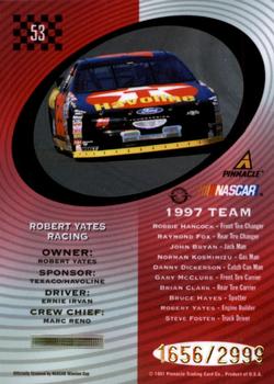 1997 Pinnacle Totally Certified #53 #28 Robert Yates Racing Back