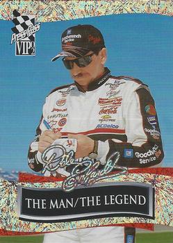2002 Press Pass VIP - Dale Earnhardt The Man/The Legend Celebration Foil #DE 66 Dale Earnhardt Front