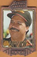 1994 Action Packed - Badge of Honor Pins #NNO Ernie Irvan Front