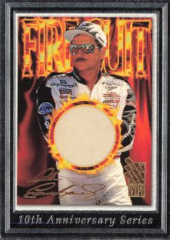 2003 Press Pass Eclipse - Dale Earnhardt 10th Anniversary #TA 10 Dale Earnhardt / 1996 Press Pass VIP Firesuit Gold #DE1 Front