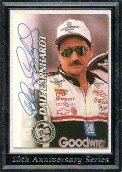2003 Press Pass Stealth - Dale Earnhardt 10th Anniversary #TA 56 Dale Earnhardt / 1997 Press Pass Autographs #4 Front