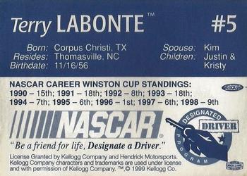 1999 CHP Sears Point Raceway #NNO Terry Labonte Back