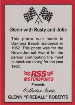 1991 RSS Motorsports Fireball Roberts #1 Fireball Roberts Back