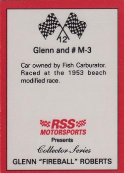 1991 RSS Motorsports Fireball Roberts #12 Fireball Roberts Back