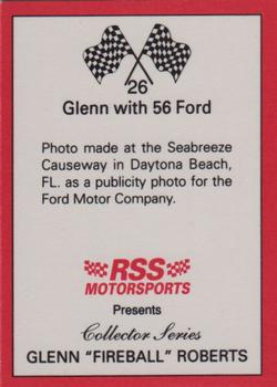 1991 RSS Motorsports Fireball Roberts #26 Fireball Roberts Back
