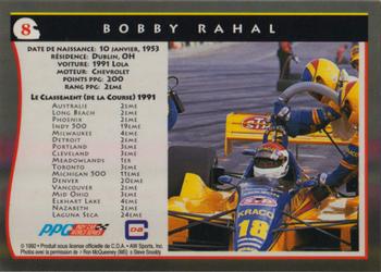 1992 All World Indy - (French) #8 Bobby Rahal Back