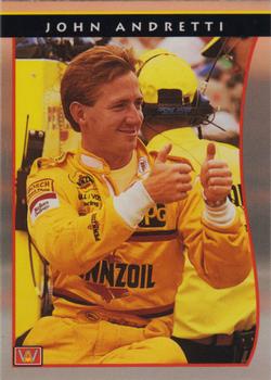 1992 All World Indy - (French) #15 John Andretti Front