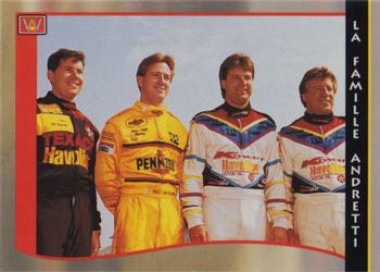 1992 All World Indy - (French) #49 La Famille Andretti Front