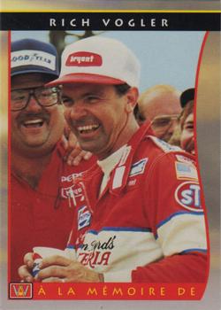 1992 All World Indy - (French) #52 Rich Vogler Front