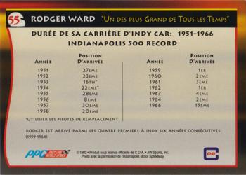 1992 All World Indy - (French) #55 Rodger Ward Back