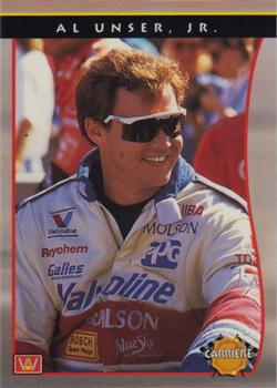 1992 All World Indy - (French) #84 Al Unser Jr. Front