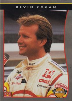 1992 All World Indy - (French) #100 Kevin Cogan Front