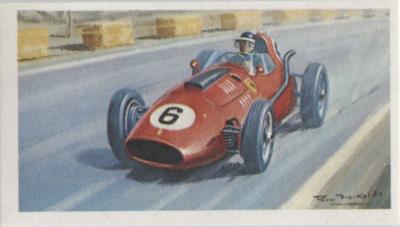 1971 Mobil The Story of Grand Prix Motor Racing #32 M. Hawthorn Ferrari Dino 246 1958 Front