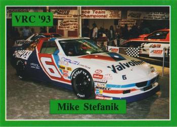 1993 Victory #25 Mike Stefanik Front