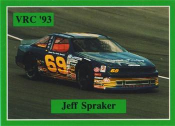 1993 Victory #52 Jeff Spraker Front