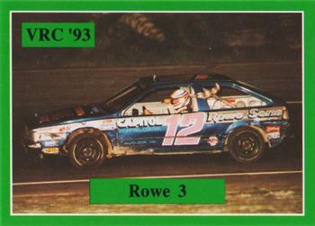 1993 Victory #72 Rowe 3 Front