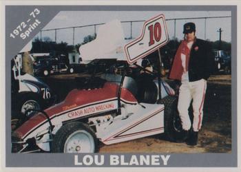 1992 Donny's Lernerville Speedway Part 1 - Silver Edition #8 Lou Blaney Front