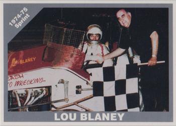 1992 Donny's Lernerville Speedway Part 1 - Silver Edition #9 Lou Blaney Front