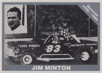 1992 Donny's Lernerville Speedway Part 1 - Silver Edition #34 Jim Minton Front