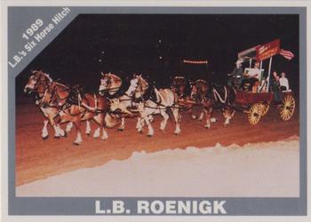 1992 Donny's Lernerville Speedway Part 1 - Silver Edition #45 L.B. Roenigk Front