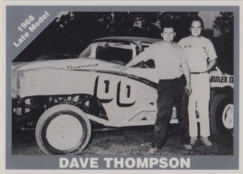 1992 Donny's Lernerville Speedway Part 1 - Silver Edition #58 Dave Thompson Front