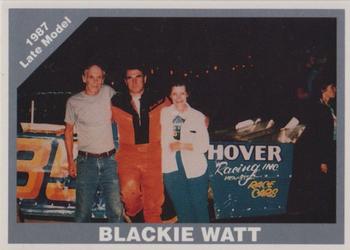 1992 Donny's Lernerville Speedway Part 1 - Silver Edition #61 Blackie Watt Front