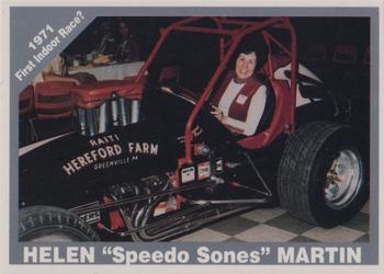 1992 Donny's Lernerville Speedway Part 1 - Silver Edition #70 Helen Martin Front
