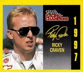 1997 Racing Champions Mini Stock Car #09153-03940 Ricky Craven Front