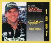 1997 Racing Champions Mini Stock Car #09153-04031 Rick Mast Front