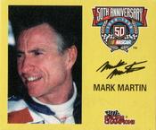 1998 Racing Champions Mini NASCAR #09153-04134 Mark Martin Front