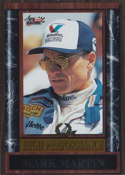 1996 Score Board Autographed - High Performance #HP-6 Mark Martin Front