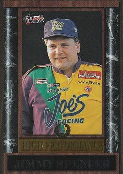 1996 Score Board Autographed - High Performance #HP-15 Jimmy Spencer Front