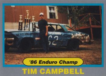 1992 Donny's Lernerville Speedway Part 2 - Silver Edition #14 Tim Campbell Front