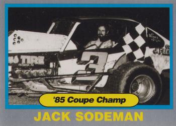 1992 Donny's Lernerville Speedway Part 2 - Silver Edition #63 Jack Sodeman Front