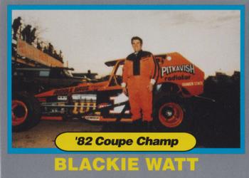 1992 Donny's Lernerville Speedway Part 2 - Silver Edition #68 Blackie Watt Front