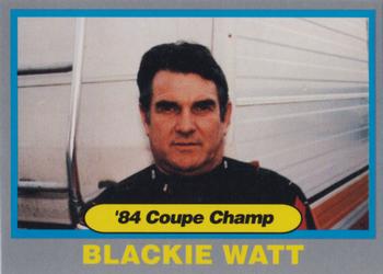 1992 Donny's Lernerville Speedway Part 2 - Silver Edition #69 Blackie Watt Front