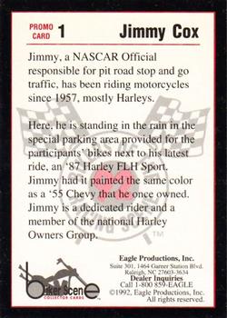 1992 Eagle Productions Bikers of the Racing Scene - Promo #1 Jimmy Cox Back