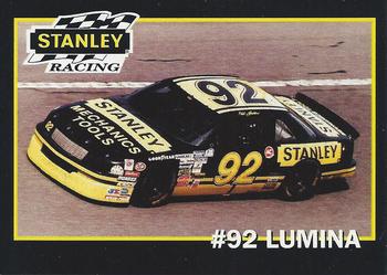 1992 Stanley Racing #NNO #92 Lumina Front