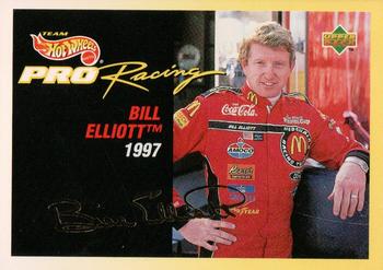 1997 Upper Deck Hot Wheels Pro Racing  #M7 Bill Elliott Front