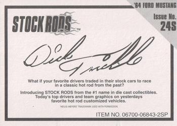 1998 Racing Champions Stock Rods Exclusives #24S Dick Trickle Back