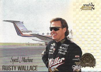 1996 Action Packed Credentials - Speed of Sound #1 Rusty Wallace Front