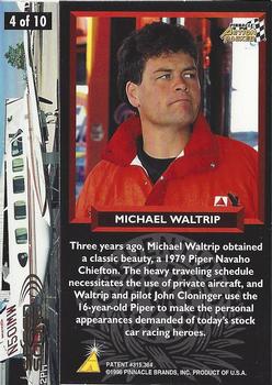 1996 Action Packed Credentials - Speed of Sound #4 Michael Waltrip Back