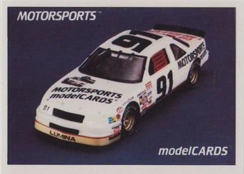 1991 Motorsports Modelcards #1 Cover Front