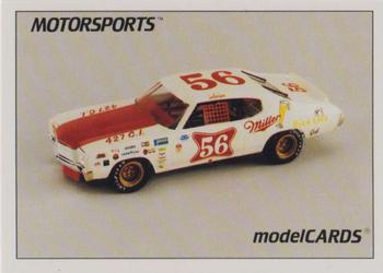 1991 Motorsports Modelcards #5 Jim Hurtubise Front