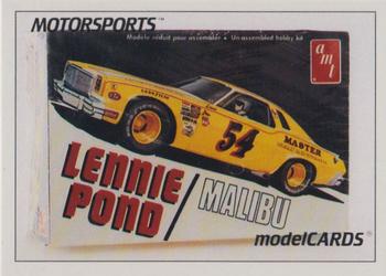 1991 Motorsports Modelcards #16 Lennie Pond Front