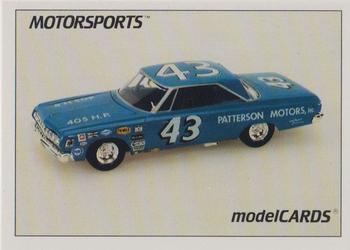 1991 Motorsports Modelcards #25 Richard Petty Front