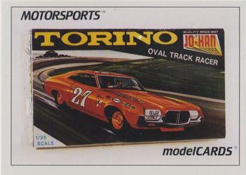 1991 Motorsports Modelcards #28 Torino Oval Track Racer Front