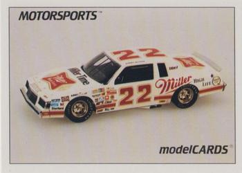 1991 Motorsports Modelcards #36 Bobby Allison Front
